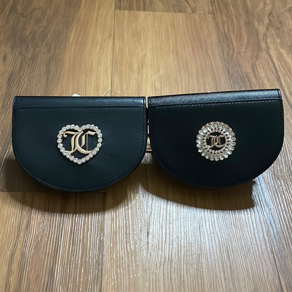 Juicy couture black with good embellished belt‎ bags